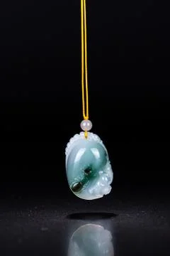Jade necklace Stock Photos