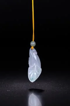 Jade necklace Stock Photos