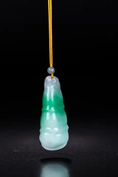 Jade necklace Stock Photos