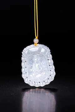 Jade necklace Stock Photos