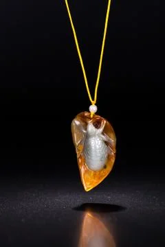 Jade necklace Stock Photos