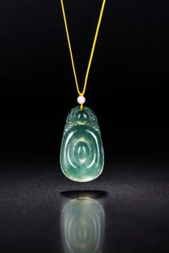 Jade necklace Stock Photos