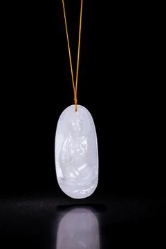 Jade necklace Stock Photos