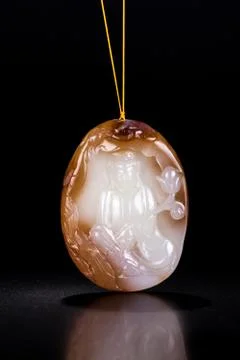 Jade necklace Stock Photos
