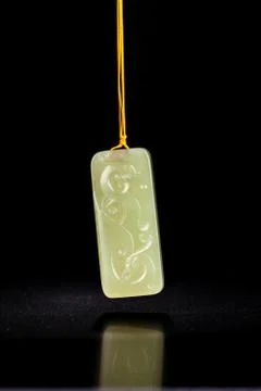 Jade necklace Stock Photos