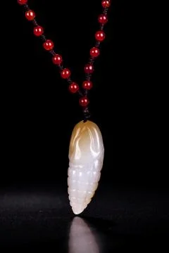 Jade necklace Stock Photos