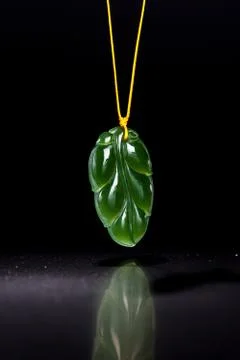 Jade necklace Stock Photos