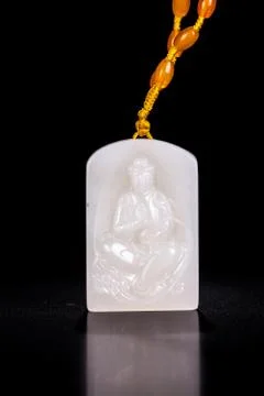Jade necklace Stock Photos
