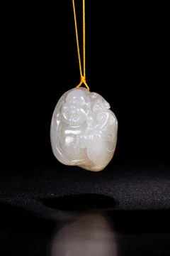Jade necklace Stock Photos