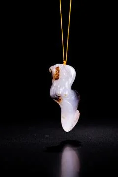 Jade necklace Stock Photos