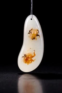 Jade necklace Stock Photos