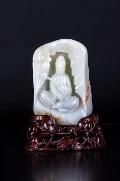 Jade ornaments Stock Photos