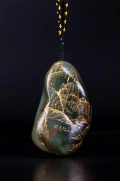 Jade pendant Stock Photos