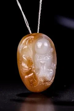 Jade pendant Stock Photos
