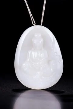 Jade pendant Foto stock