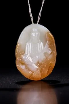 Jade pendant Stock Photos