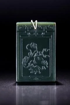 Jade pendant Stock Photos
