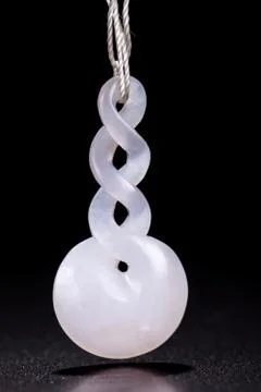 Jade pendant Stock Photos