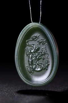 Jade pendant Stock Photos