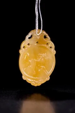 Jade pendant Stock Photos