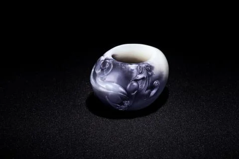 Jade ring Foto stock