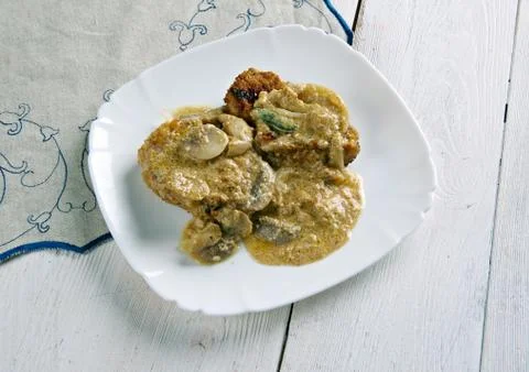 Jaegerschnitzel Stock Photos