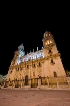 Jaen cathedral Stock Photos