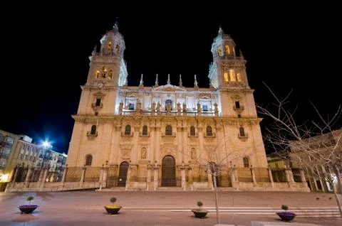 Jaen cathedral Stock Photos