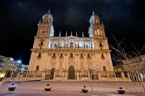 Jaen cathedral Stock Photos