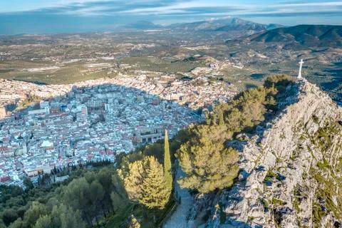 Jaen cityscape Stock Photos
