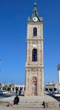 The Jaffa Clock Tower Stock Photos