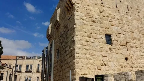 Jaffa Gate - Jerusalem Stock Footage 97230153