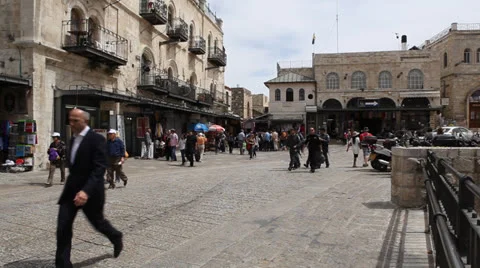 Jaffa Gate, Jerusalem, Israel 動画素材 24866404