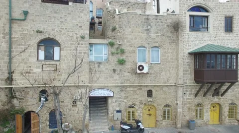 Jaffa - Old city overview.mp4 库存影片 64148372