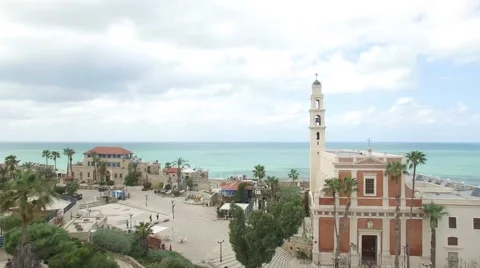Jaffa - St. Archangel Michael Monastery 01.mp4 스톡 동영상 64148069