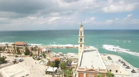 Jaffa - St. Archangel Michael Monastery_02 Stock Footage 64148892