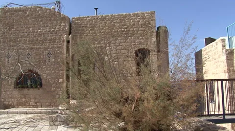 Jaffa. The streets of the old town Stock Footage 51328827