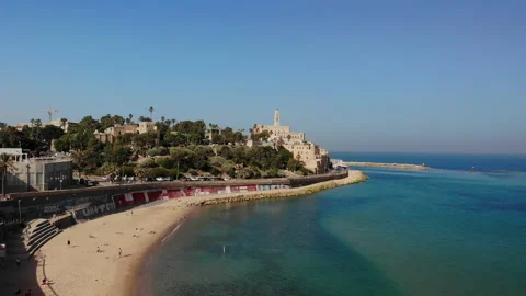 Jaffa (Yafo) Drone Stock Footage 169303650