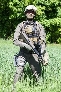 Jagdkommando Austrian special forces Stock Photos