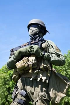 Jagdkommando Austrian special forces Foto stock