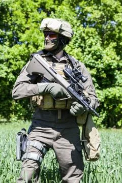 Jagdkommando Austrian special forces Foto stock