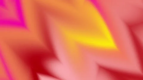 Jagged Color Gradient Mix with Distorted Wave Pattern with Orange, Red, Yellow Video stock 322599881