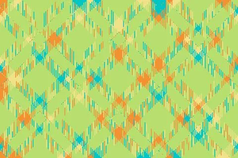 Jagged glitch background with fragmented lines, chaotic grids, and neon hig.. Stock Illustration