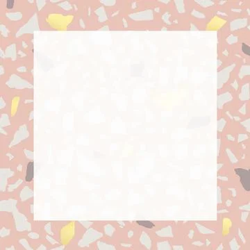 Jagged Rock Frame Background 스톡 일러스트