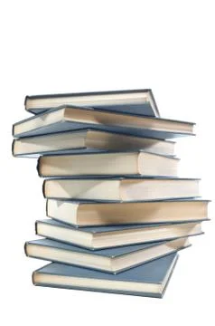 Jagged Stack Of Books Stock Photos