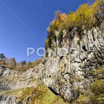 The jagged wall Stock Photos
