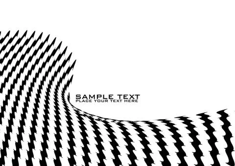Jagged wave Abstract wave background with jagged lines and copy space Copy... Stock Photos