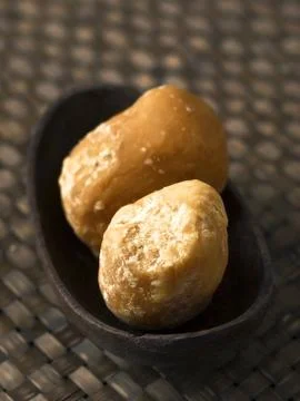 Jaggery balls Stock Photos
