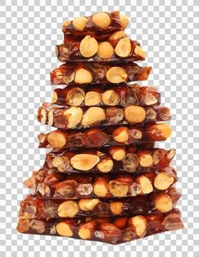 Jaggery Candy with peanuts Stock Photos