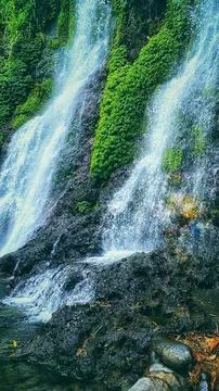 Jagir waterfall 스톡 사진